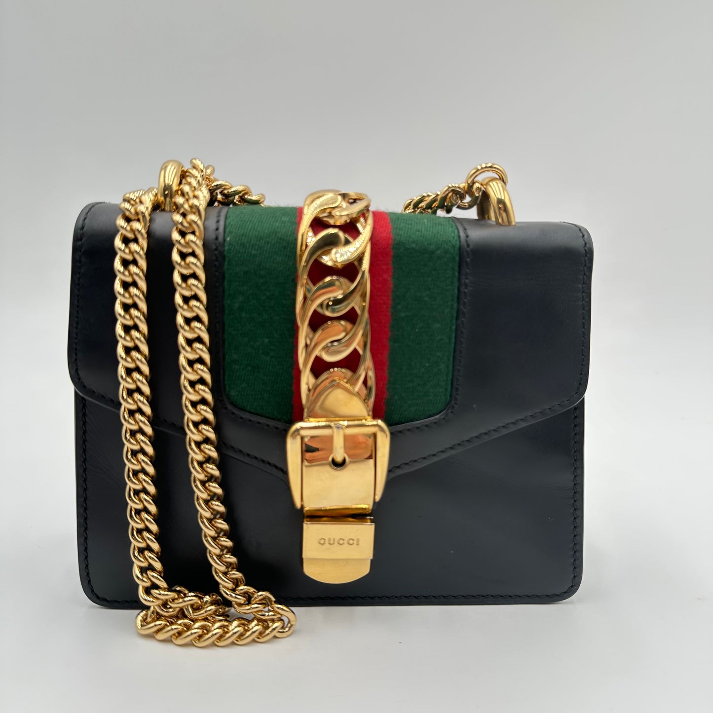 Authentic GUCCI Mini Black Sylvie