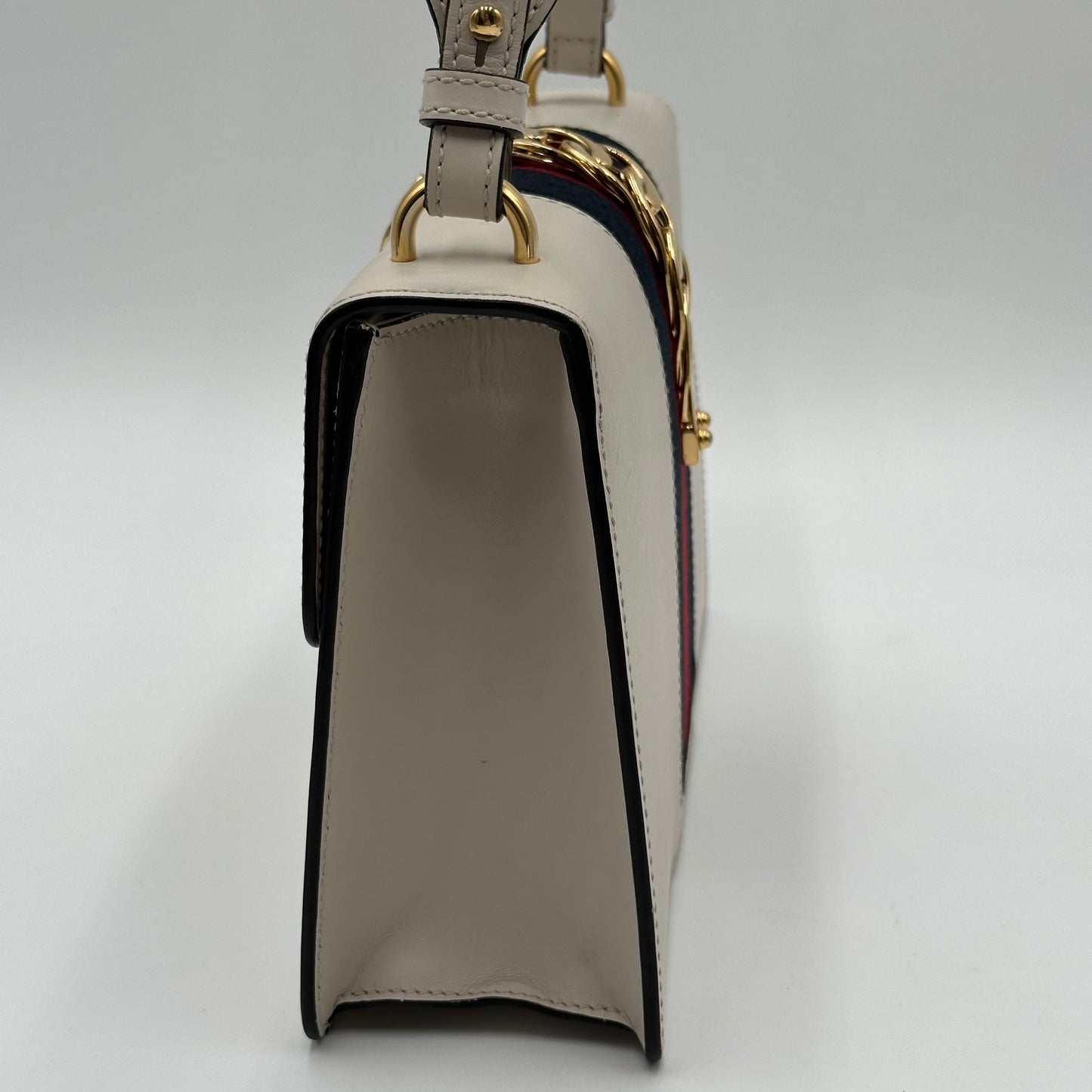 Authentic GUCCI Small Off White Sylvie