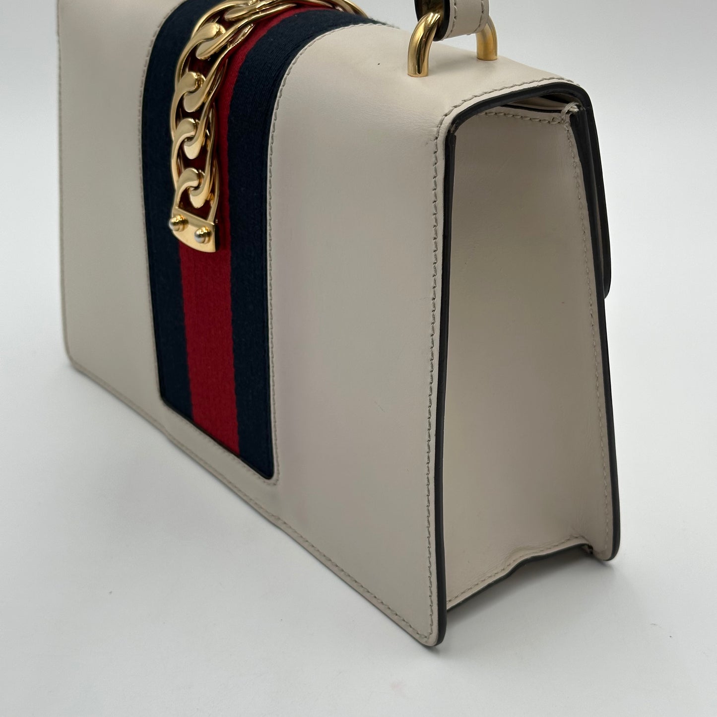 Authentic GUCCI Small Off White Sylvie