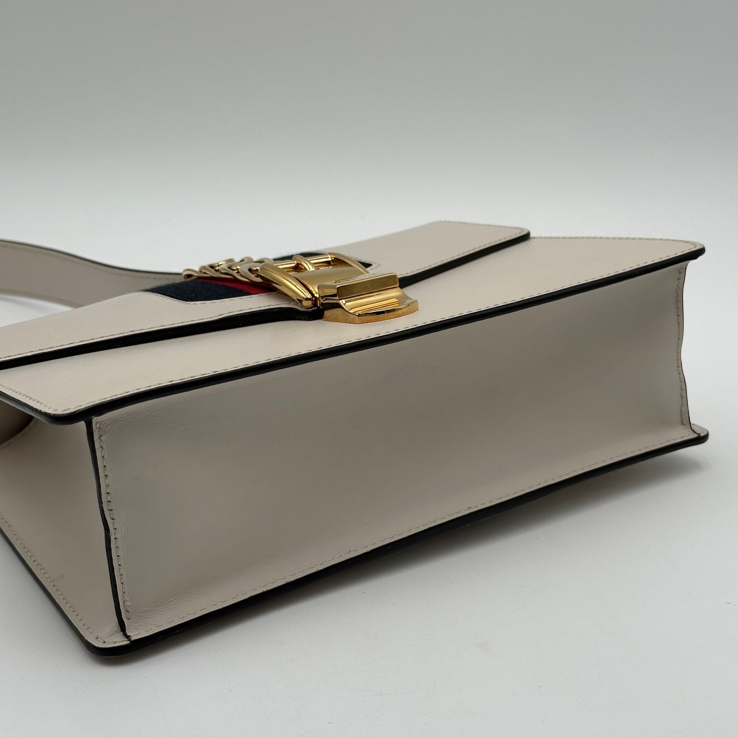 Authentic GUCCI Small Off White Sylvie