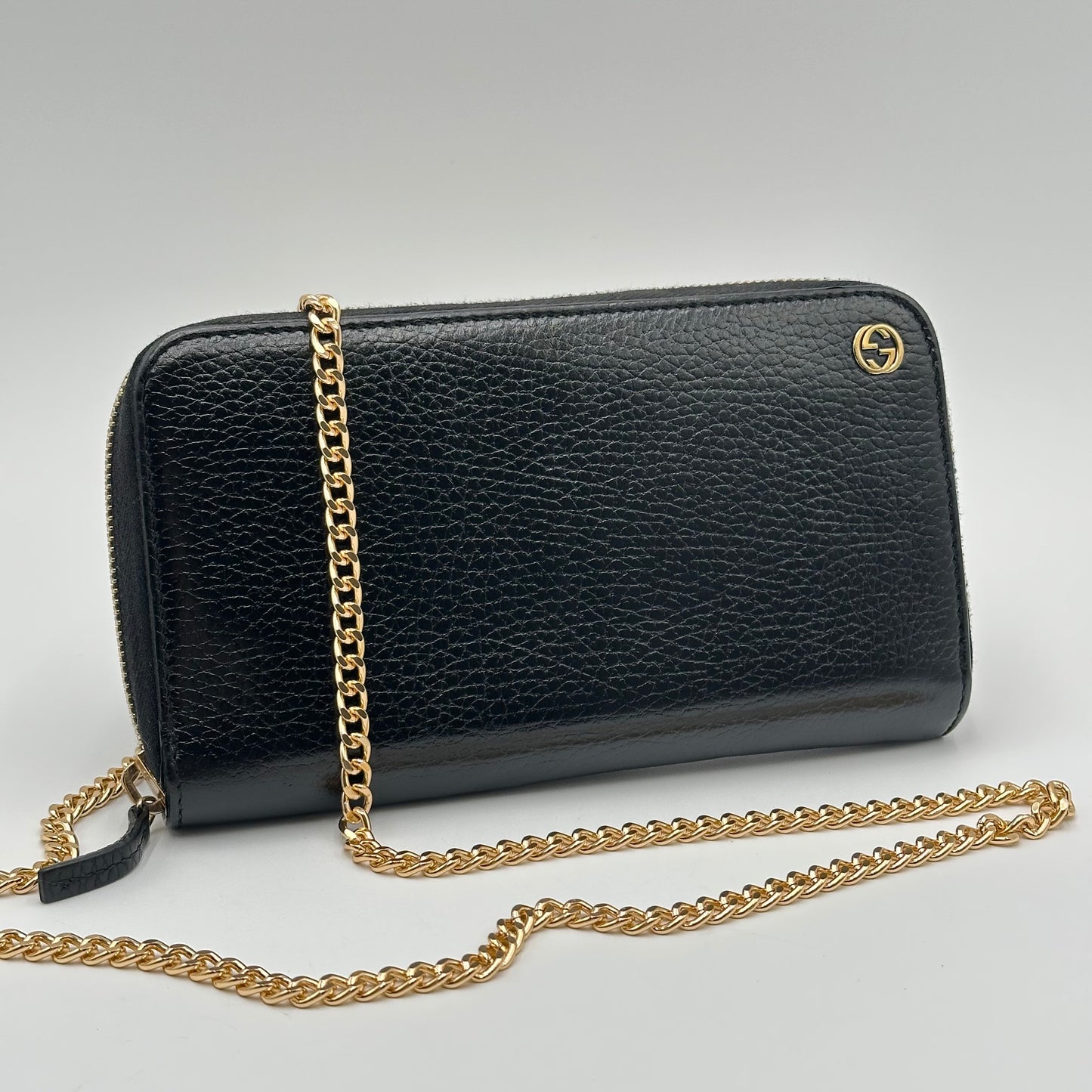 Authentic GUCCI Calfskin Zipper Wallet