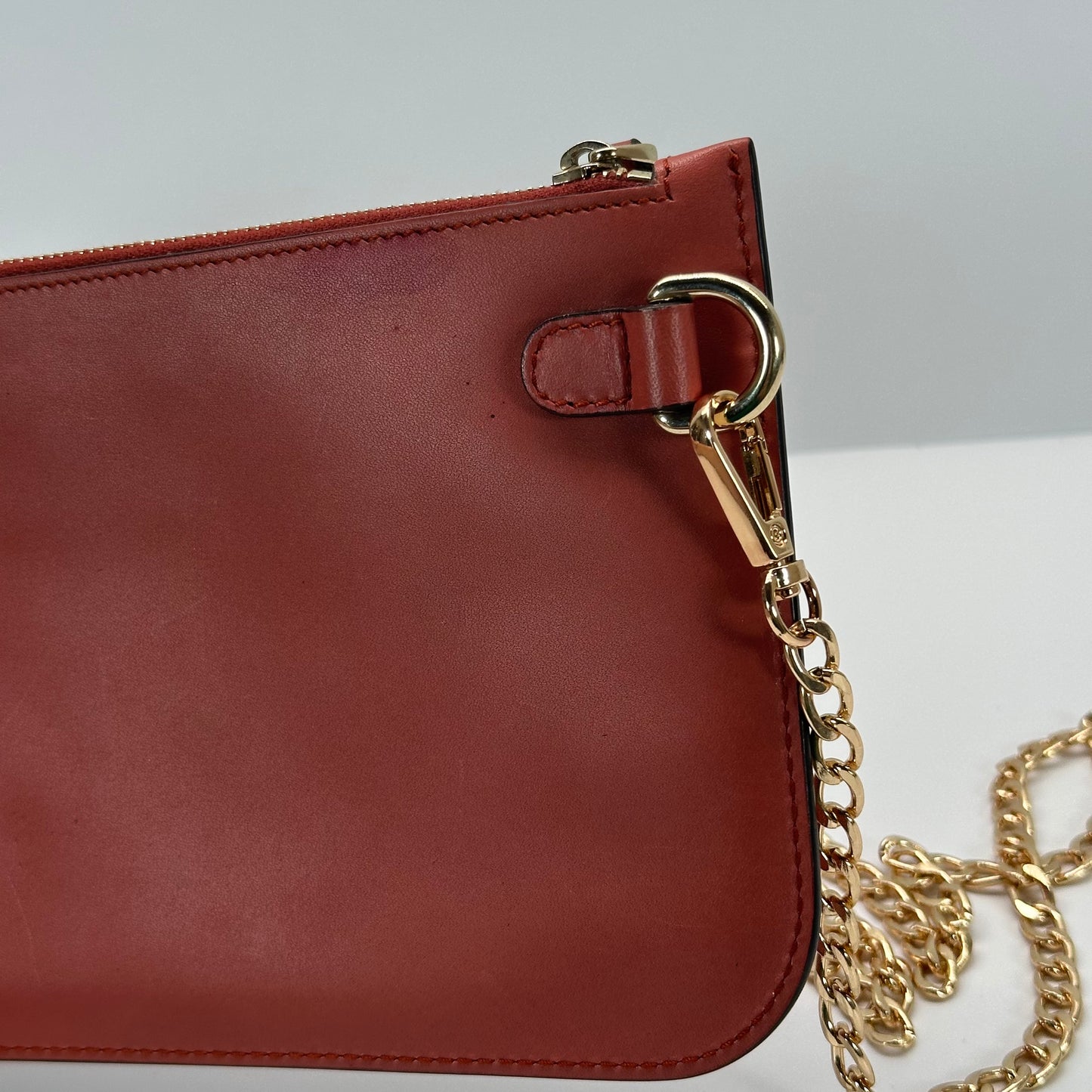 Authentic GUCCI GG Canvas Medium Craft Tote + Wristlet