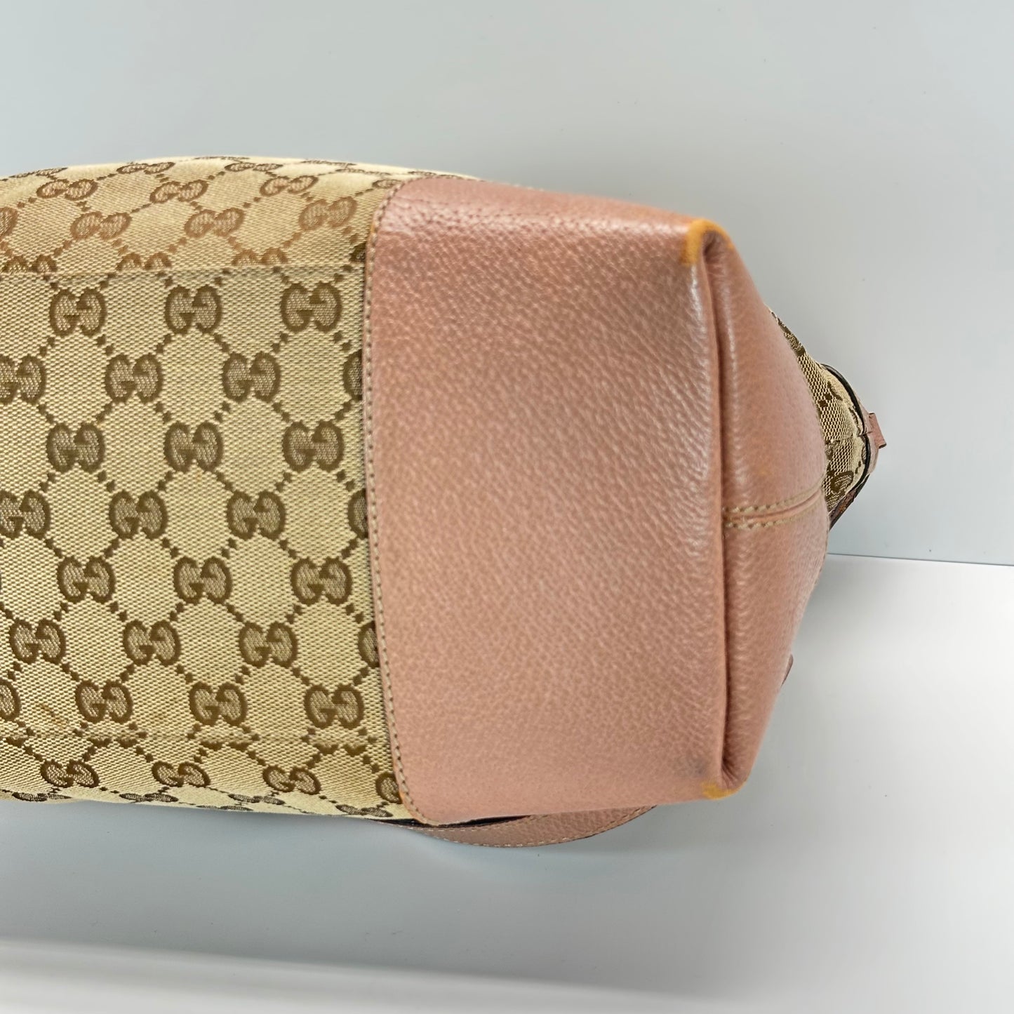 Authentic GUCCI GG Canvas Medium Bree Tote Crossbody