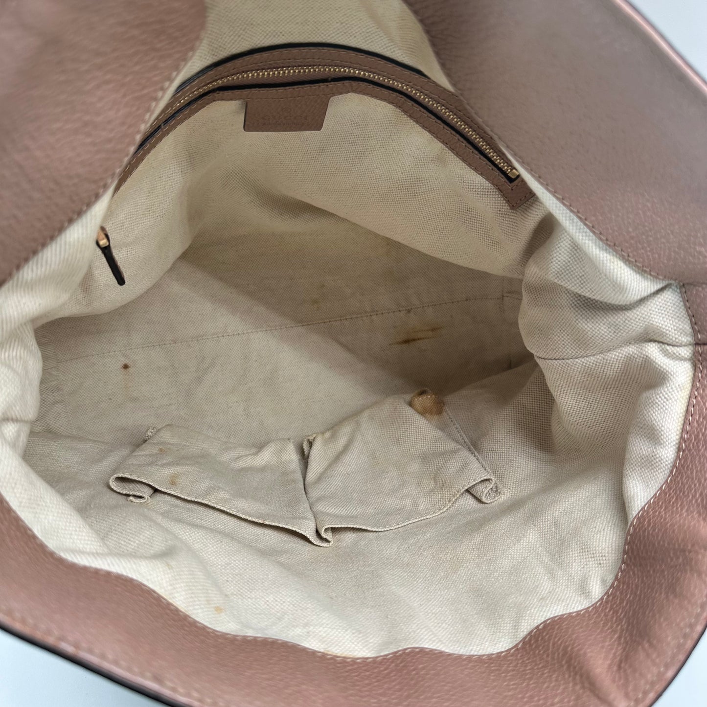 Authentic GUCCI GG Canvas Medium Bree Tote Crossbody