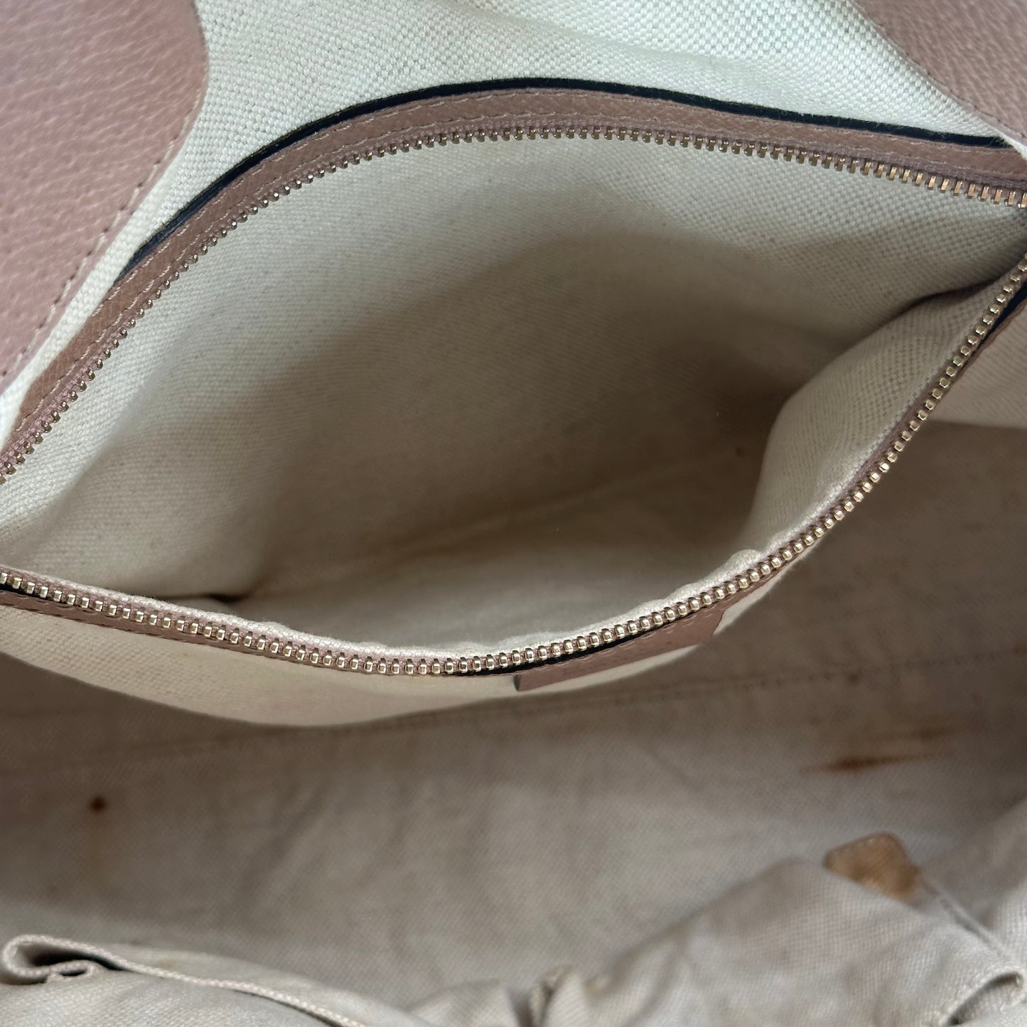 Authentic GUCCI GG Canvas Medium Bree Tote Crossbody