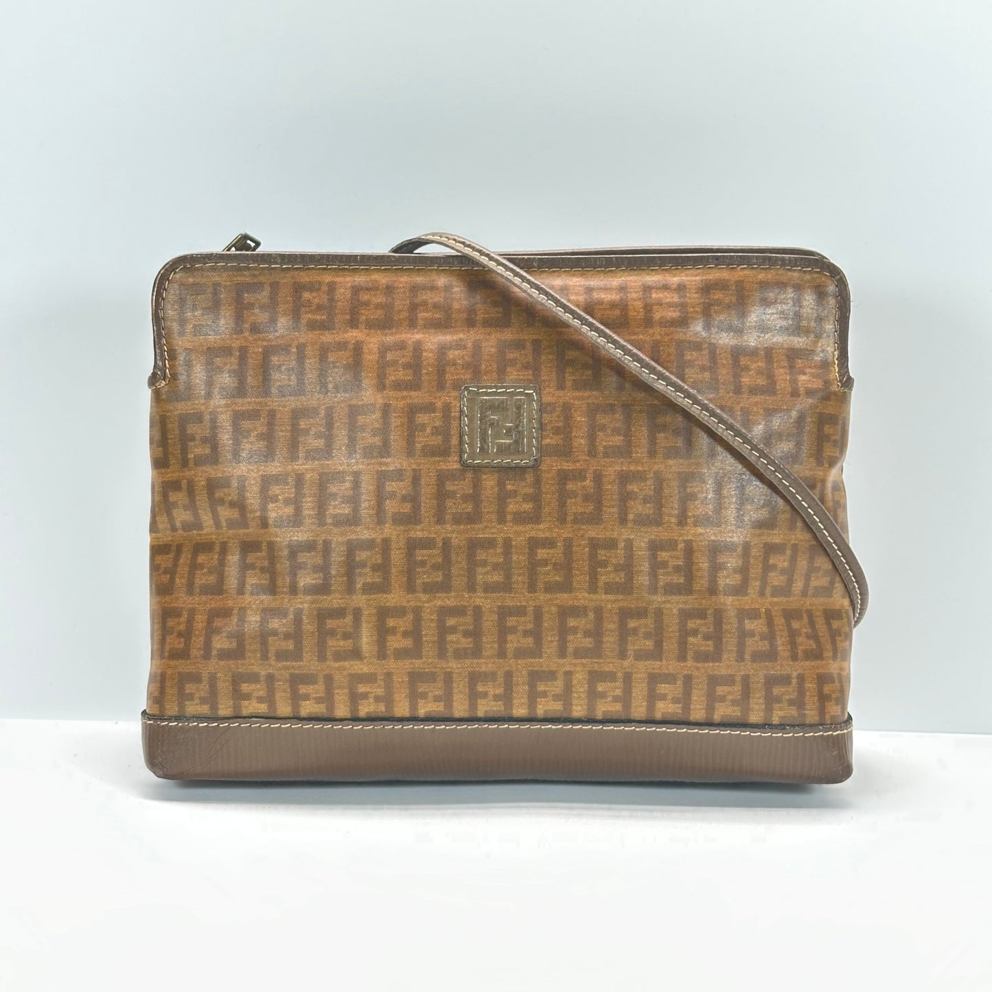 Authentic FENDI Zucca Shoulder Bag