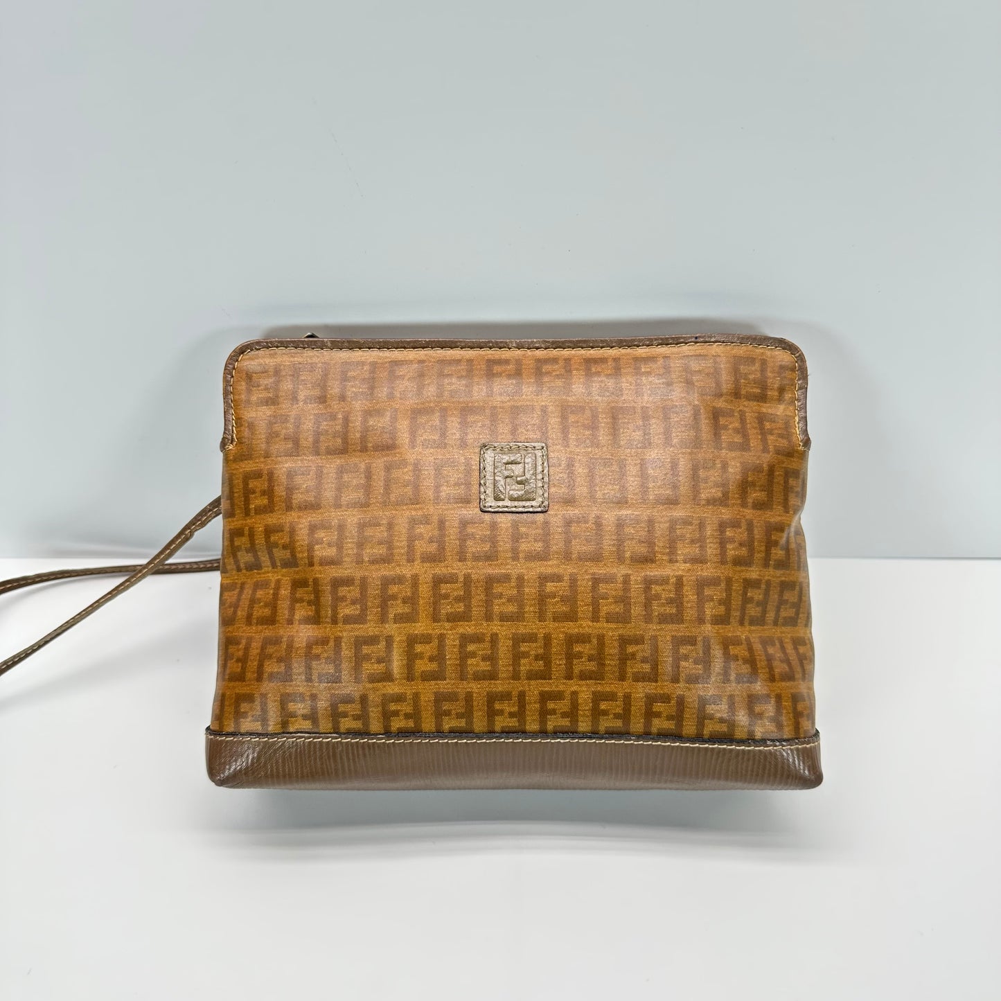 Authentic FENDI Zucca Shoulder Bag