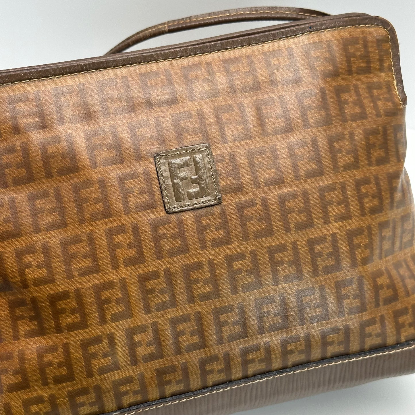 Authentic FENDI Zucca Shoulder Bag