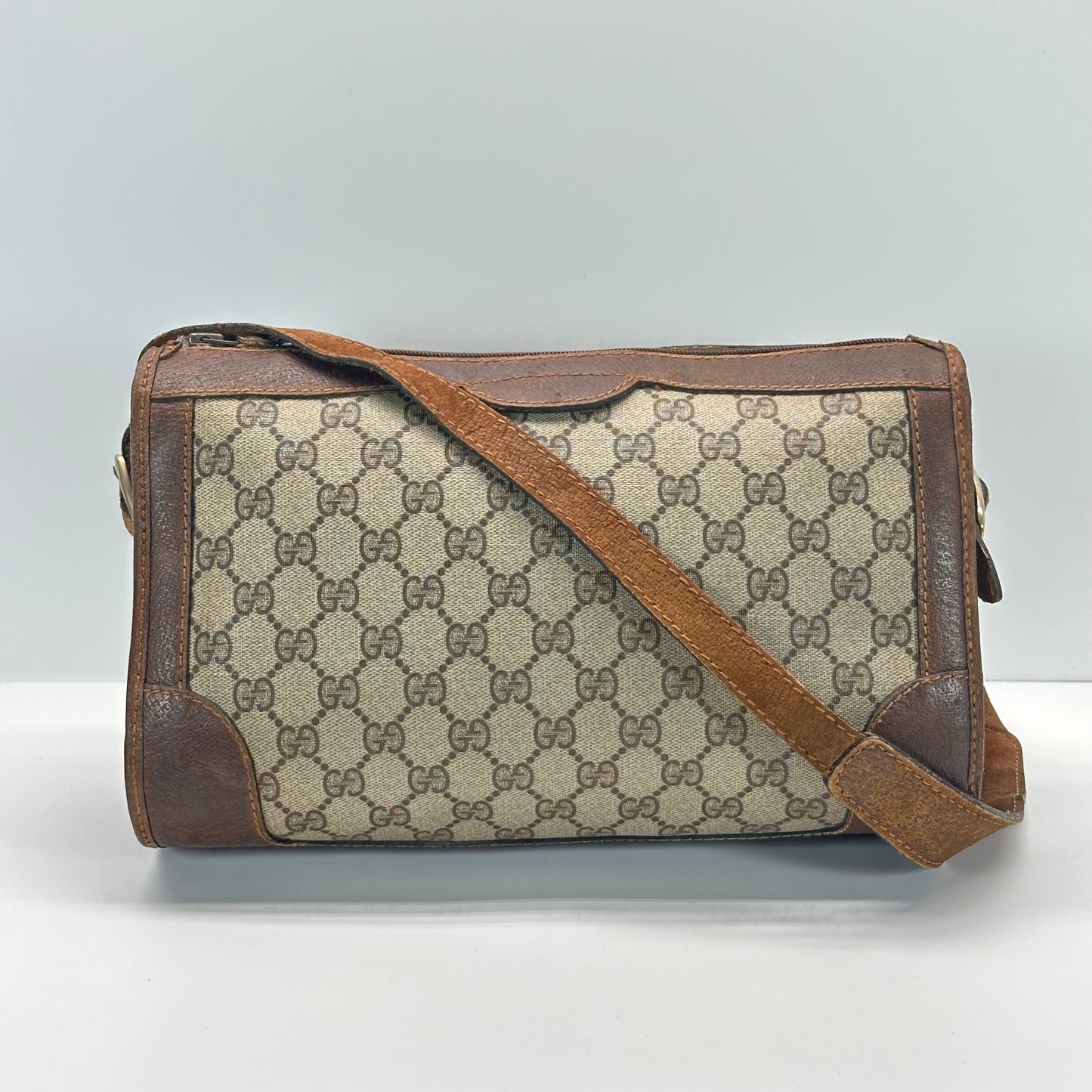 Authentic GUCCI Canvas Vintage Crossbody