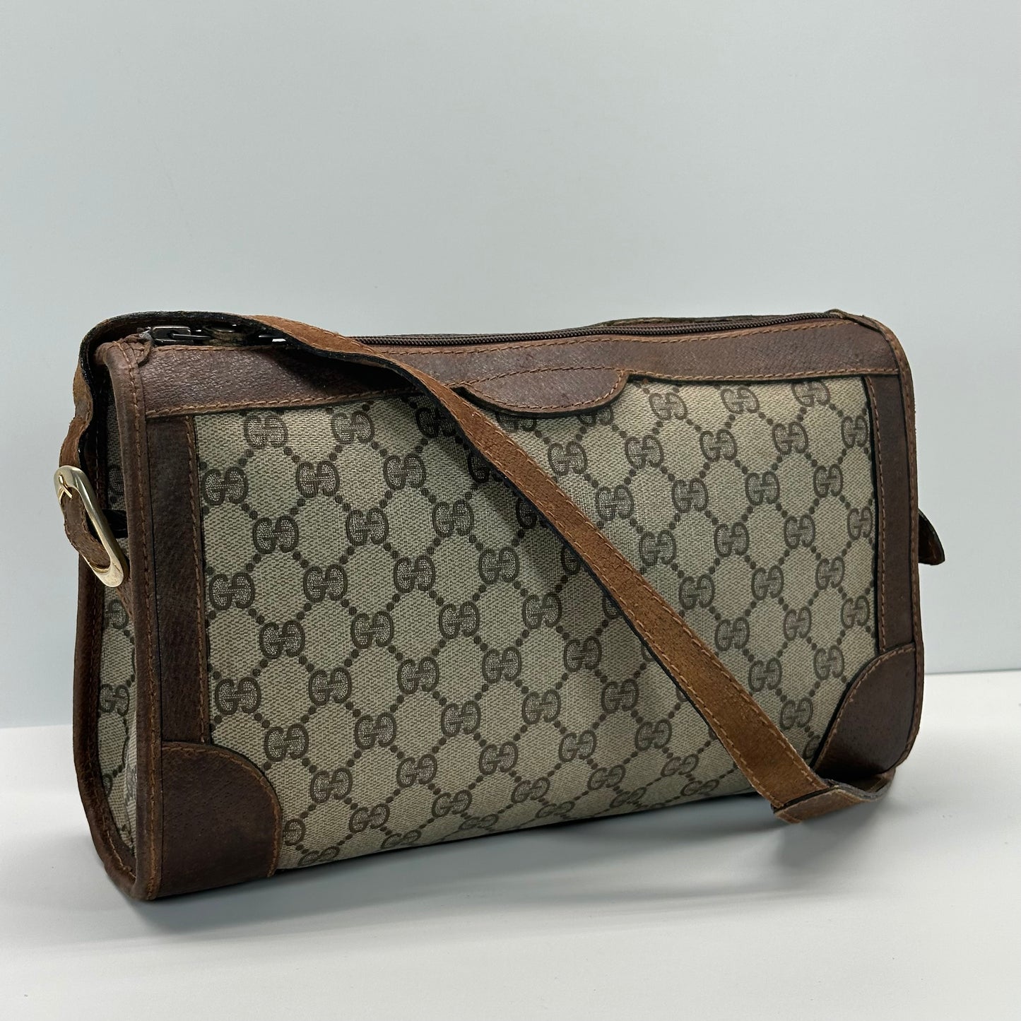 Authentic GUCCI Canvas Vintage Crossbody