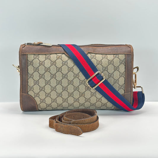 Authentic GUCCI Canvas Vintage Crossbody