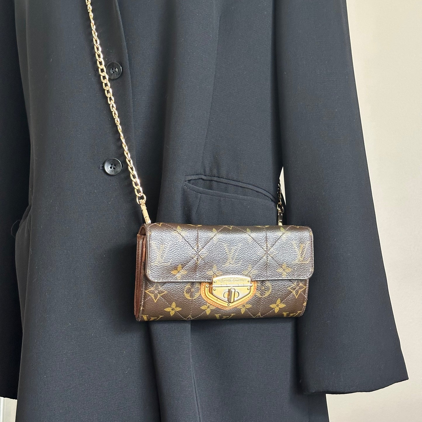 Authentic Louis Vuitton Monogram Étoile Wallet Crossbody