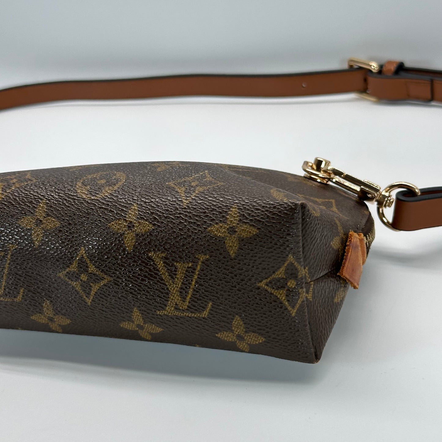 Authentic Louis Vuitton Monogram Cosmetic Pouch Crossbody