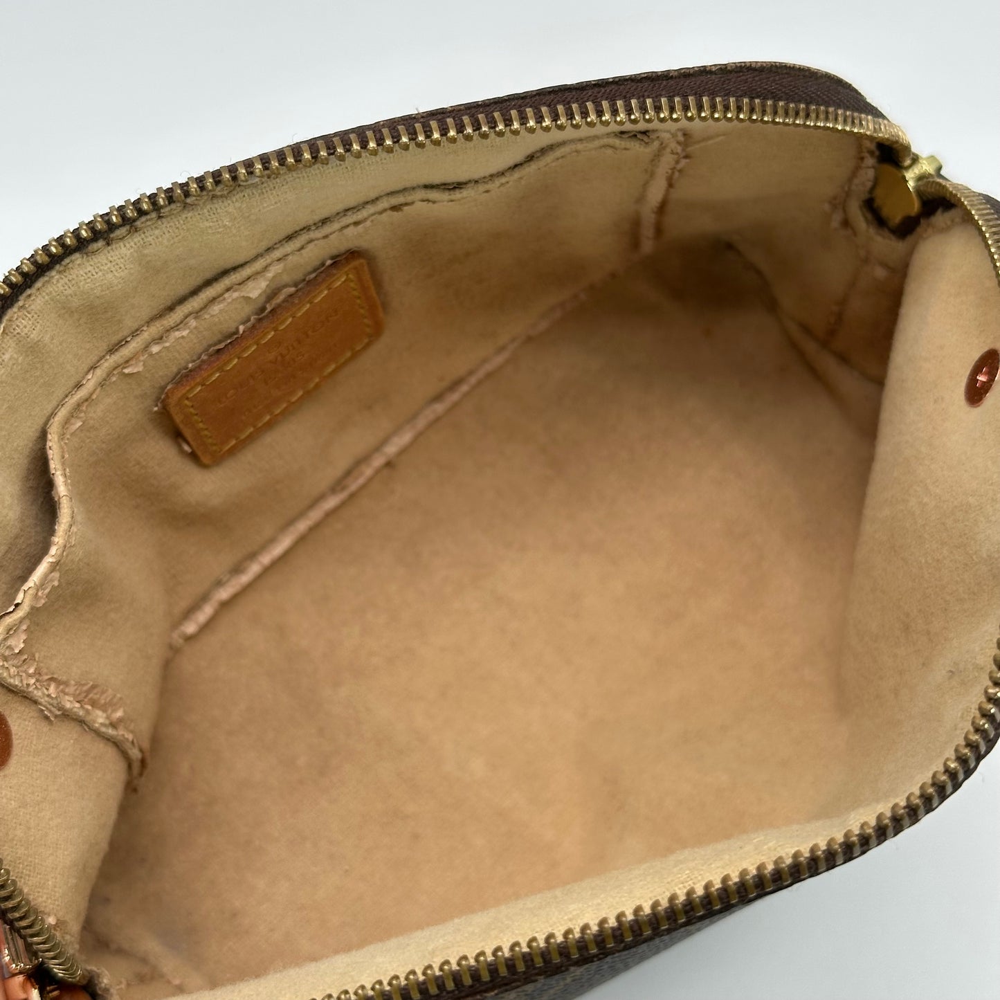 Authentic Louis Vuitton Monogram Cosmetic Pouch Crossbody