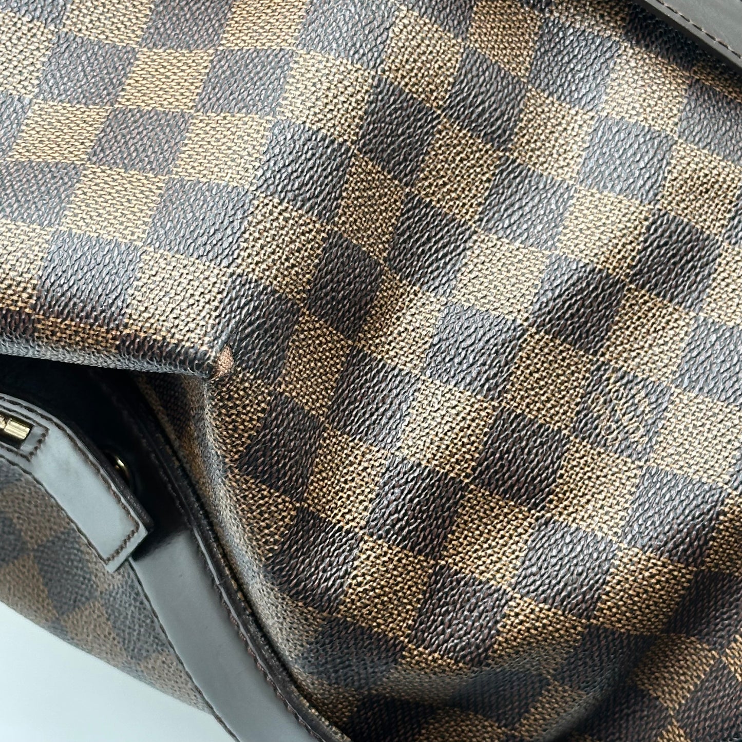 Authentic Louis Vuitton 2009 Damier Ebene Chelsea Tote