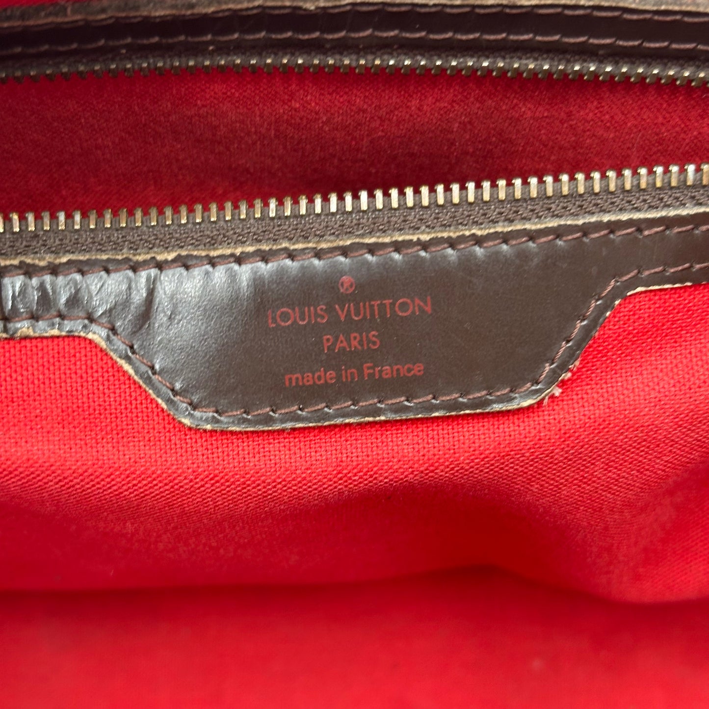 Authentic Louis Vuitton 2009 Damier Ebene Chelsea Tote