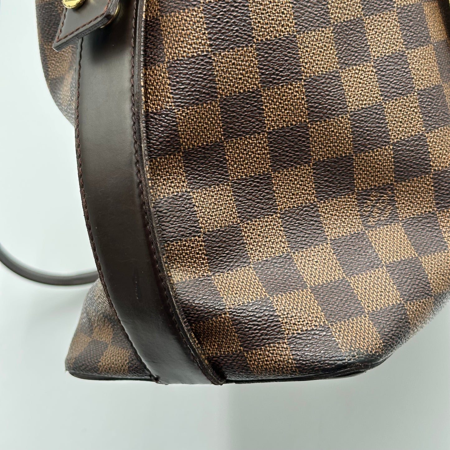 Authentic Louis Vuitton 2009 Damier Ebene Chelsea Tote