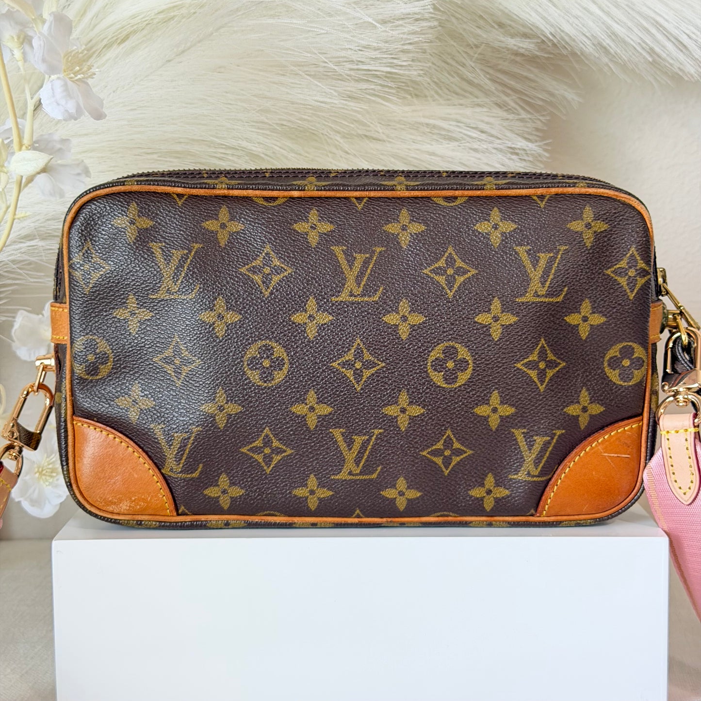 Authentic Louis Vuitton 1989 Monogram Marly Dragonne Crossbody