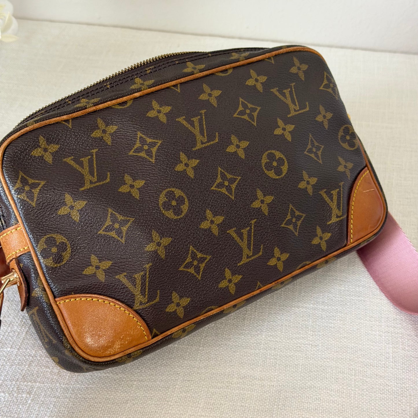 Authentic Louis Vuitton 1989 Monogram Marly Dragonne Crossbody