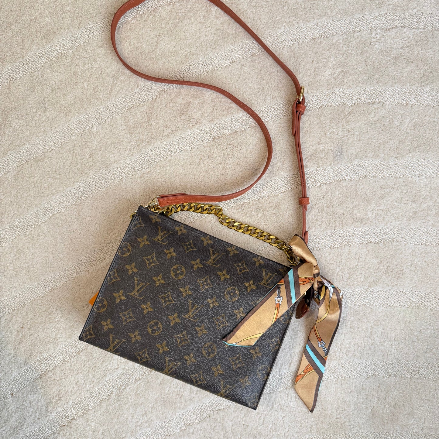 Authentic Louis Vuitton Monogram Toiletry 26 Crossbody