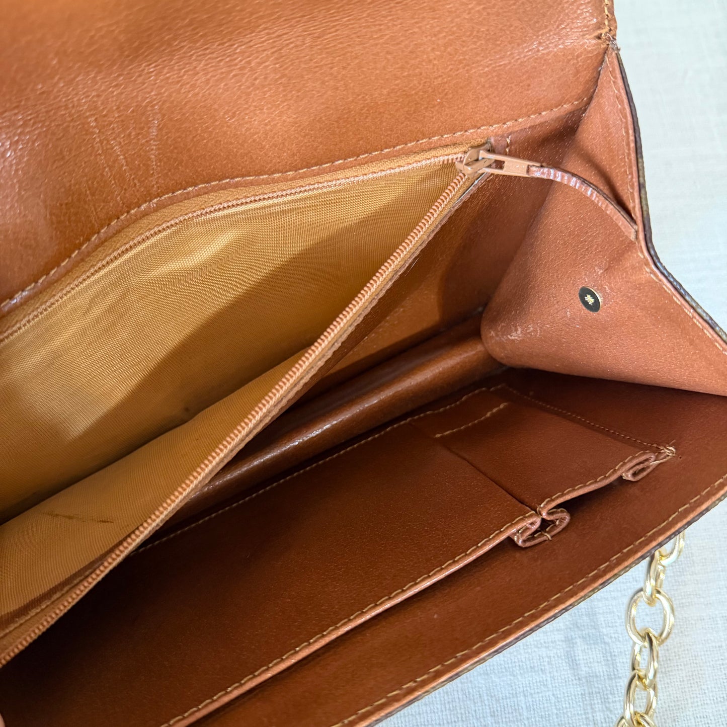 Authentic Louis Vuitton 1982 Monogram Pochette Dame Crossbody