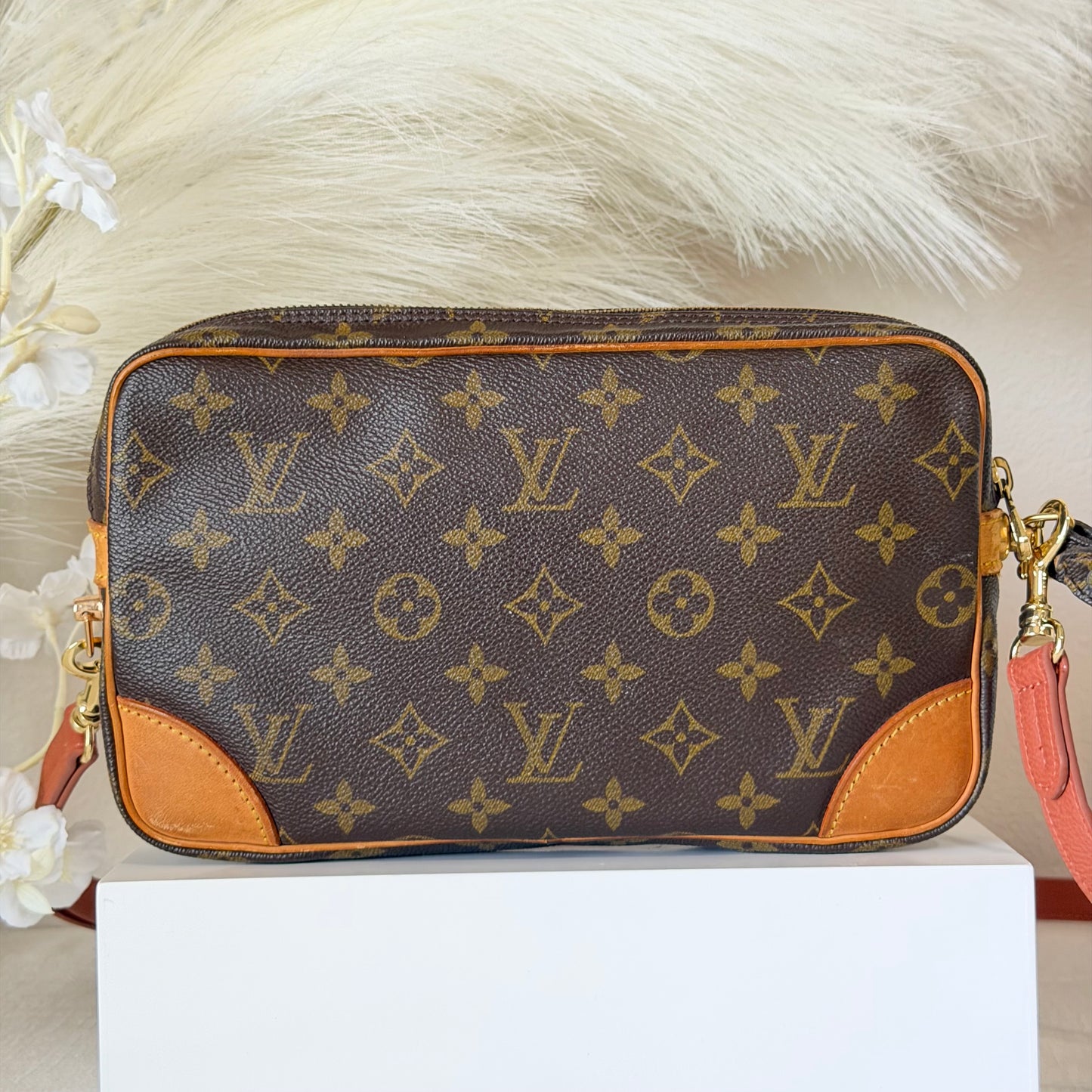 Authentic Louis Vuitton 1991 Monogram Marly Dragonne Crossbody