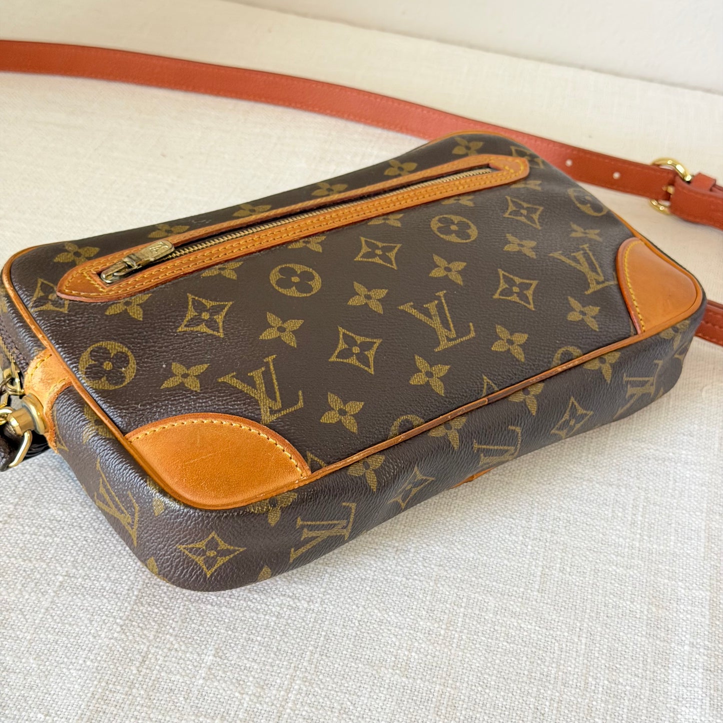 Authentic Louis Vuitton 1991 Monogram Marly Dragonne Crossbody