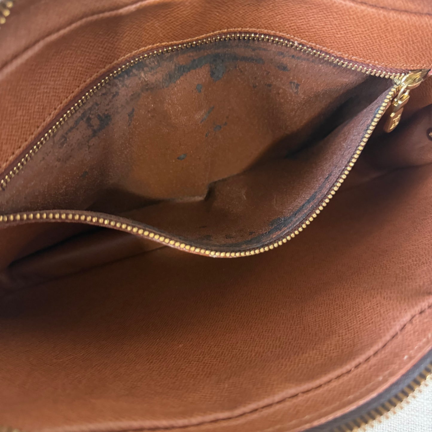 Authentic Louis Vuitton 1991 Monogram Marly Dragonne Crossbody