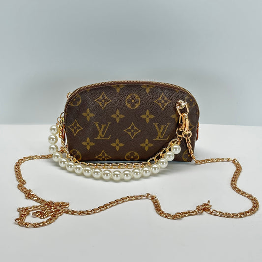 Authentic Louis Vuitton Monogram Cosmetic Pouch Crossbody