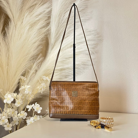 Authentic FENDI Zucca Shoulder Bag