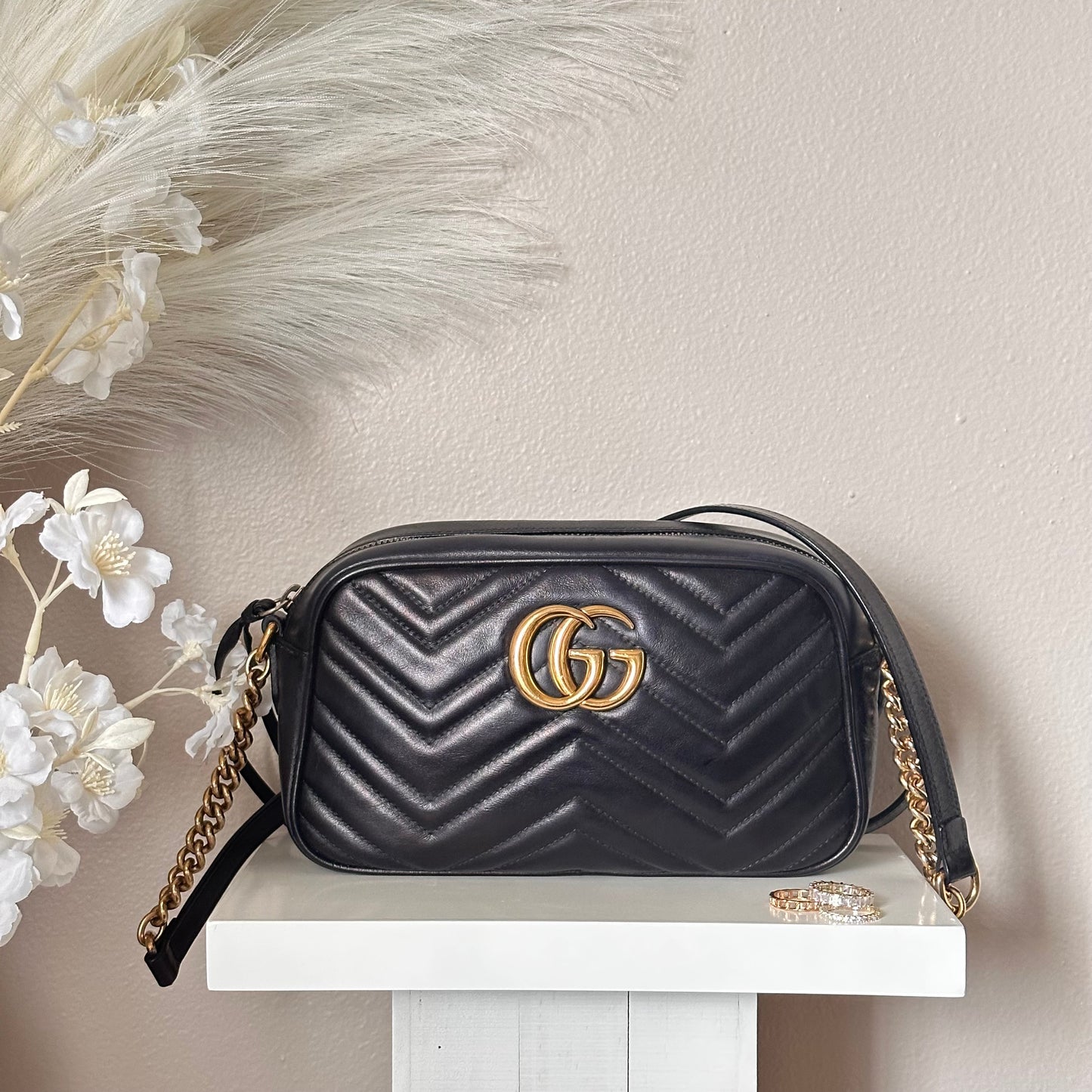 Authentic GUCCI Marmont Camera Crossbody