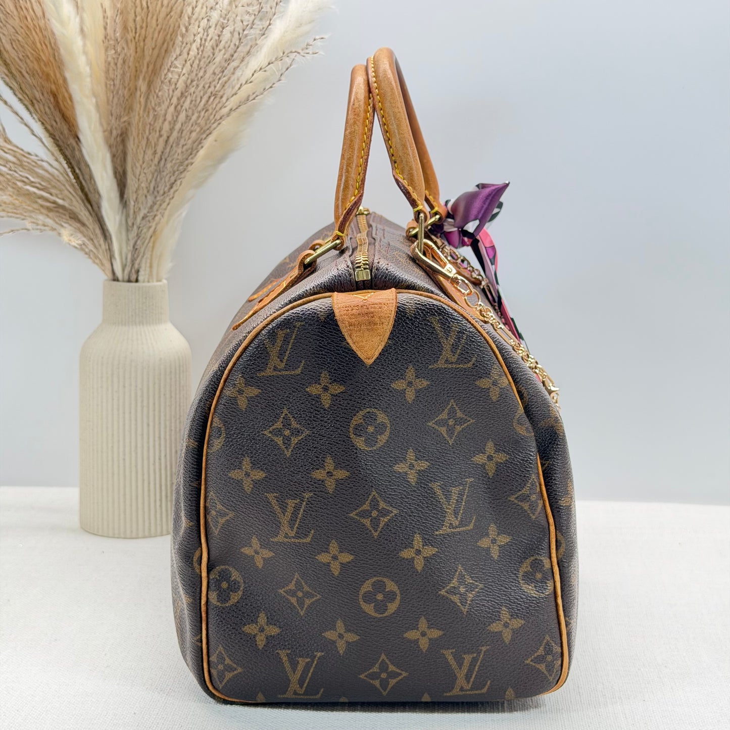Authentic Louis Vuitton 2000 Monogram Speedy 30
