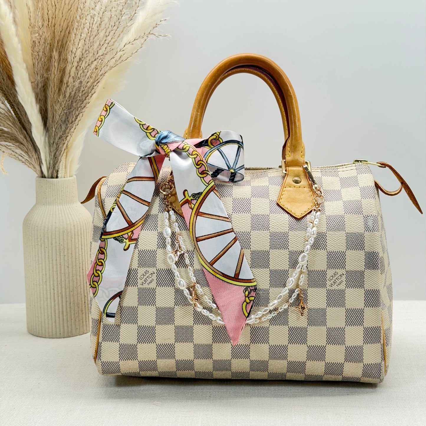 Authentic Louis Vuitton 2007 Damier Azur Speedy 25