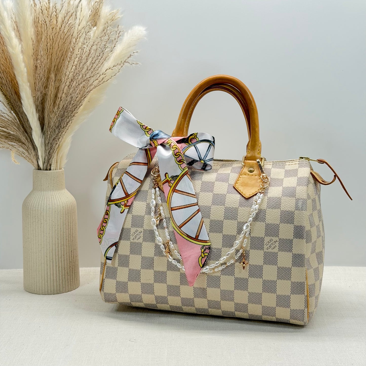 Authentic Louis Vuitton 2007 Damier Azur Speedy 25
