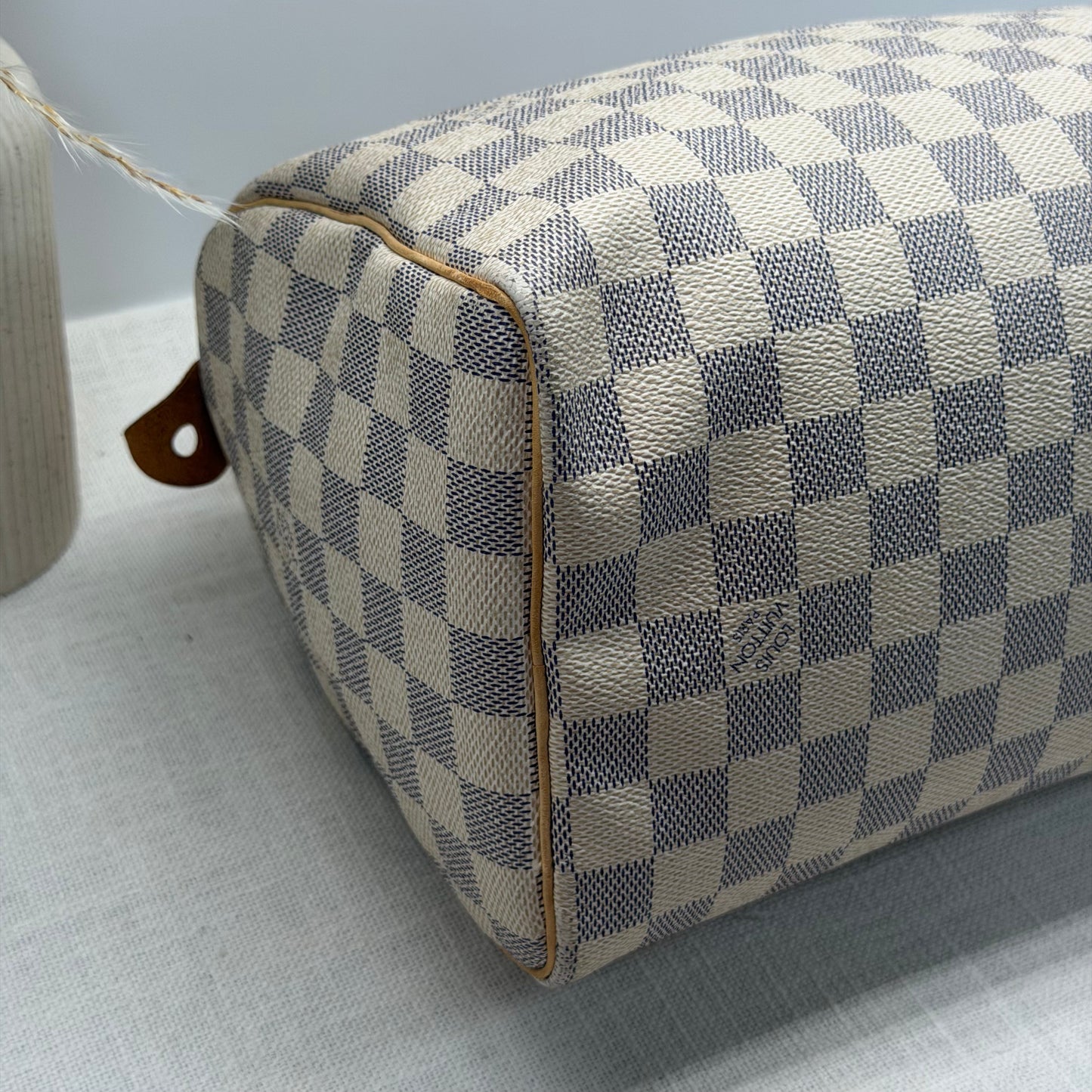Authentic Louis Vuitton 2007 Damier Azur Speedy 25