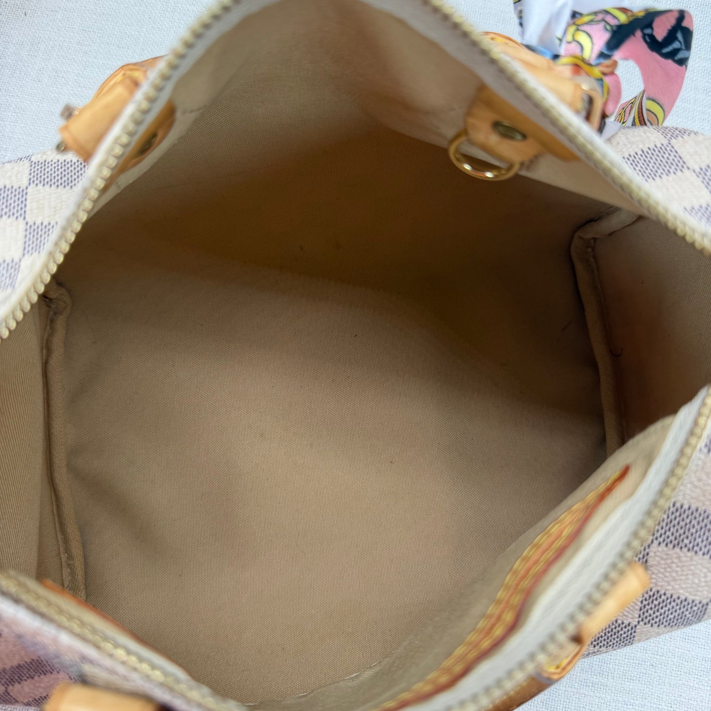 Authentic Louis Vuitton 2007 Damier Azur Speedy 25