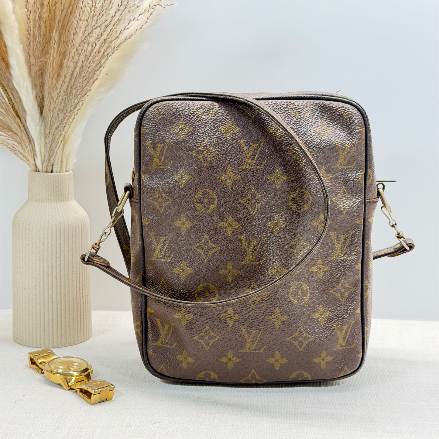 Authentic Louis Vuitton Vintage Monogram Marceau Crossbody