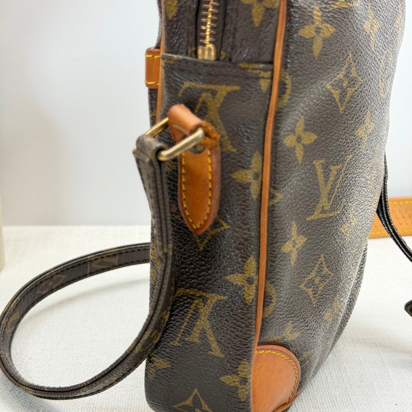 Authentic Louis Vuitton 1988 Monogram Danube MM Crossbody