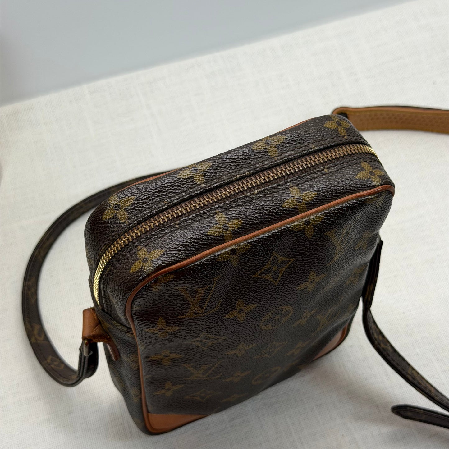 Authentic Louis Vuitton 1988 Monogram Danube MM Crossbody