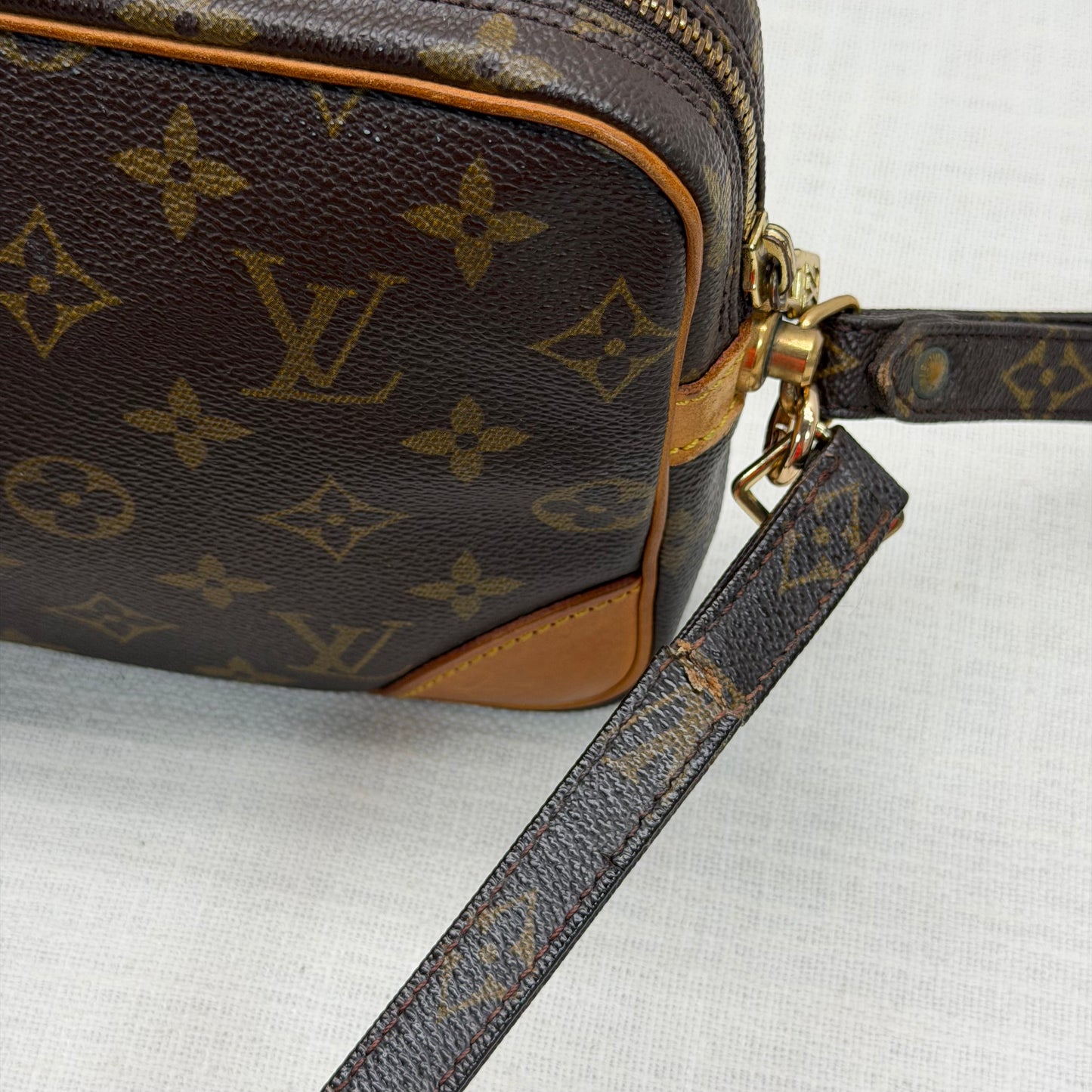 Authentic Louis Vuitton 1991 Monogram Marly Dragonne Crossbody