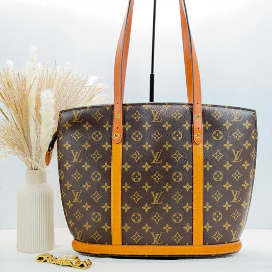 Authentic Louis Vuitton 1999 Monogram Babylone Tote