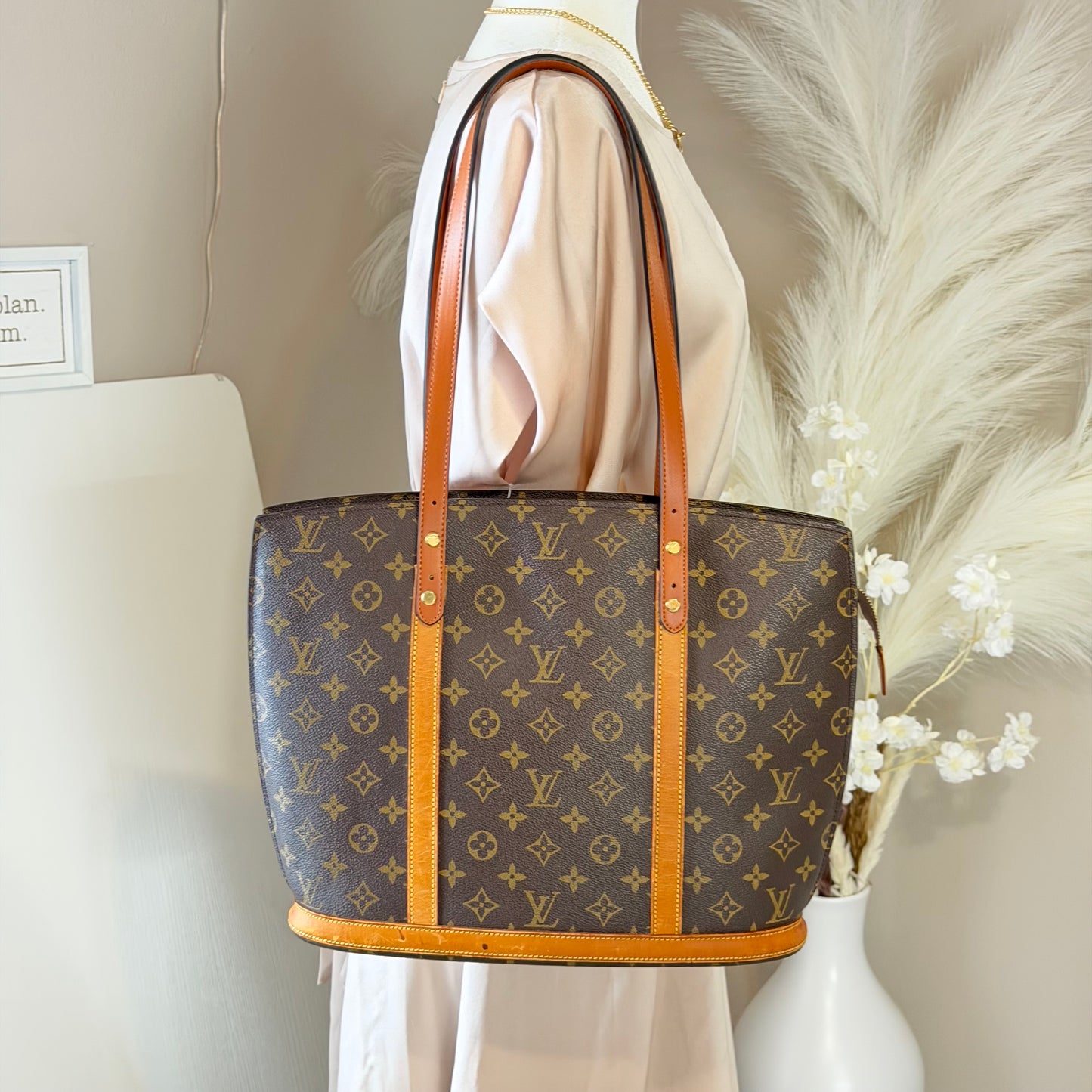 Authentic Louis Vuitton 1999 Monogram Babylone Tote