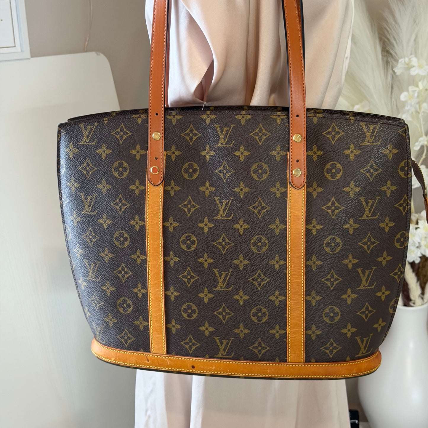 Authentic Louis Vuitton 1999 Monogram Babylone Tote