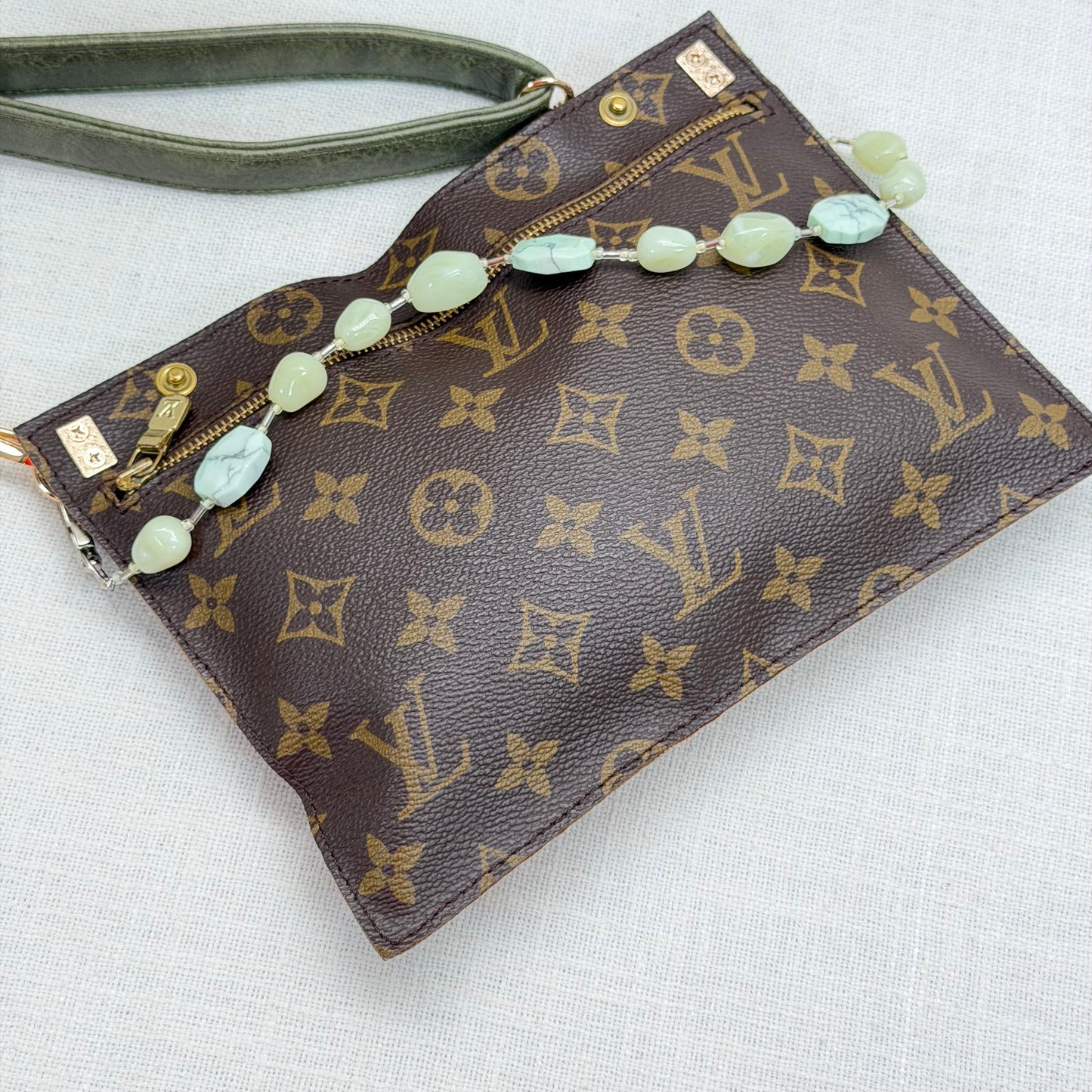 Authentic Louis Vuitton Monogram Randonne Pouch Insert Crossbody