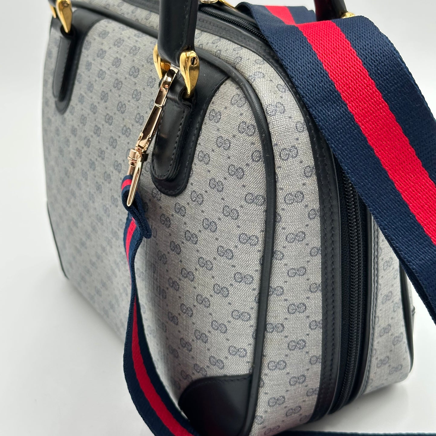 Authentic GUCCI Vintage Mini Boston Handbag