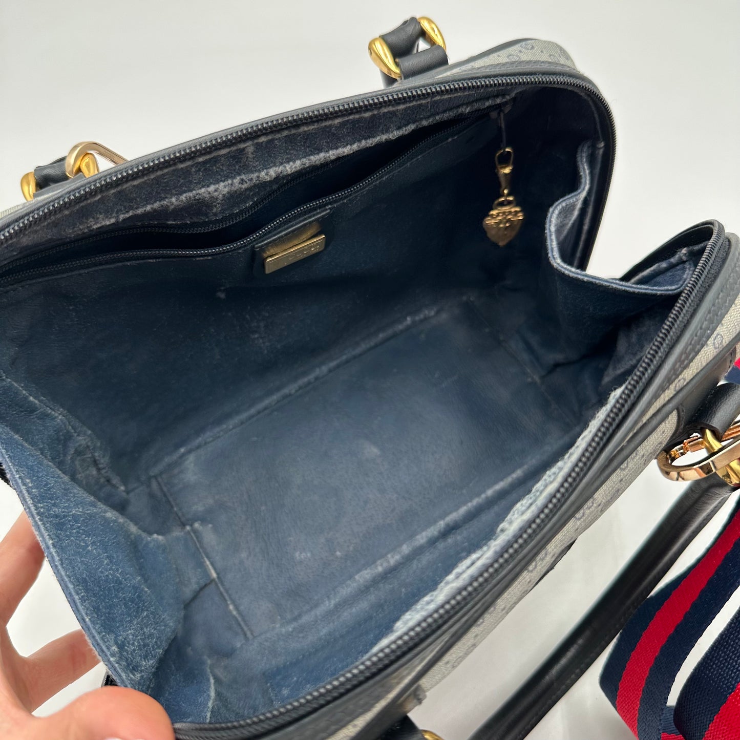 Authentic GUCCI Vintage Mini Boston Handbag