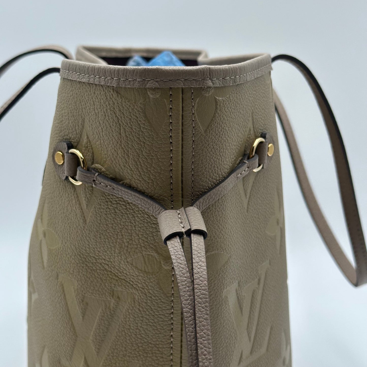 Authentic Louis Vuitton Turtle Dove Empreinte Neverfull MM