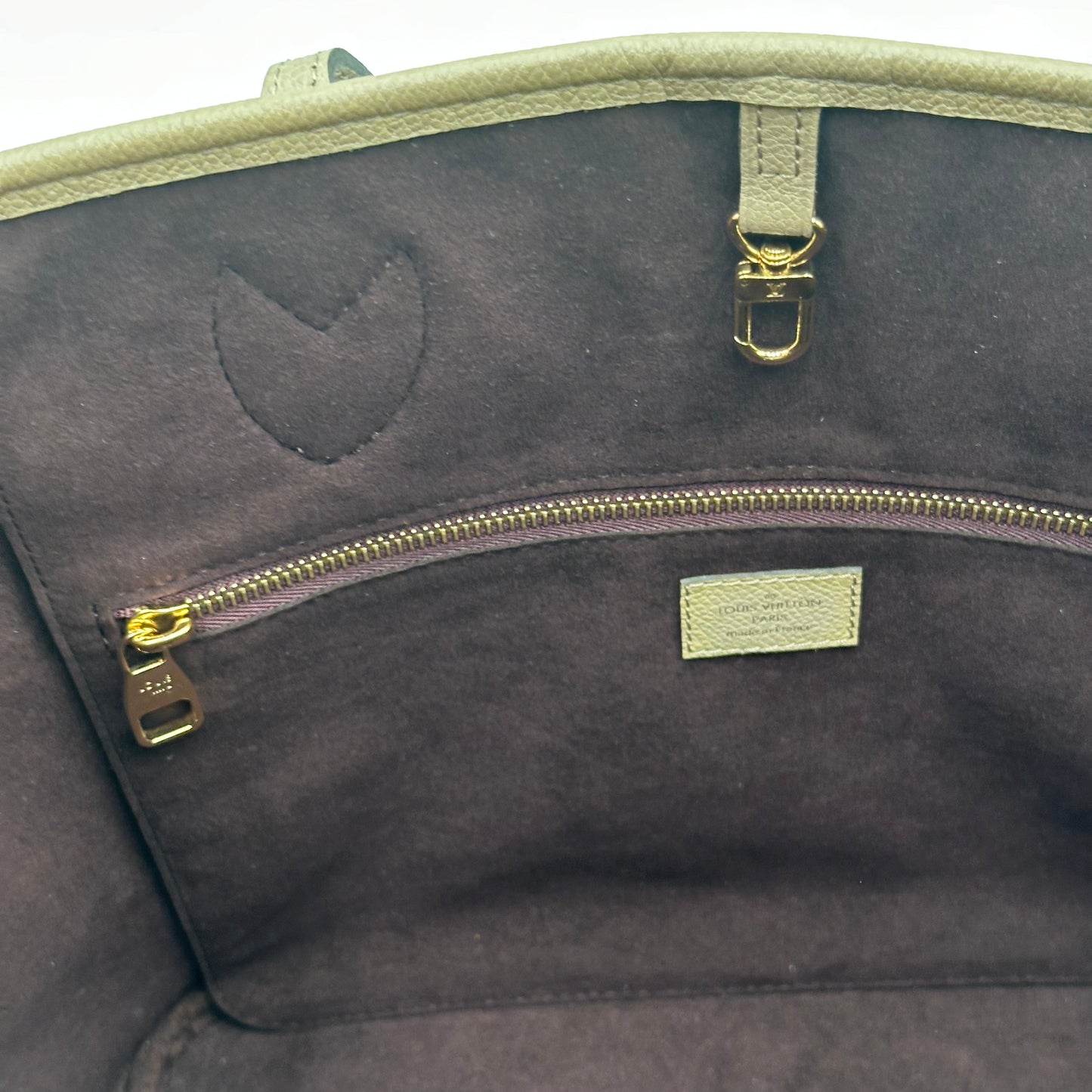 Authentic Louis Vuitton Turtle Dove Empreinte Neverfull MM